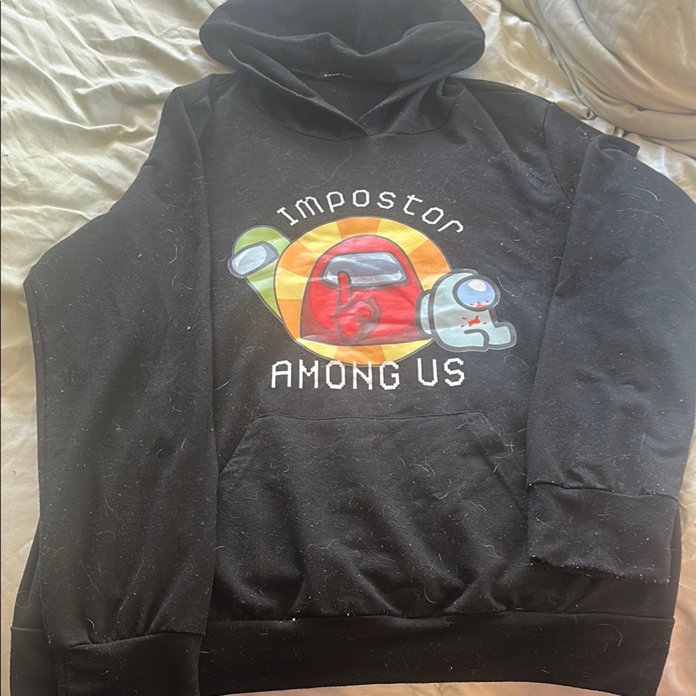 Black Among Us Hoodie for Men